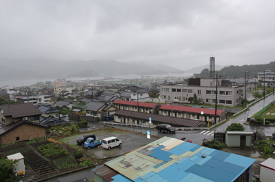 写真：災害公営住宅からの景色