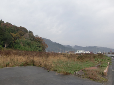 写真：鵜住居地区の様子