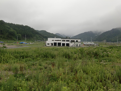 写真：片岸・鵜住居（うのすまい）地区の様子2