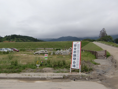 写真：陸前高田市下和野（しもわの）地区の様子1