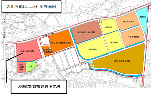 大熊町新庁舎建設予定地