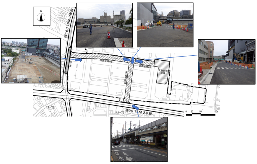 広町二丁目の整備状況