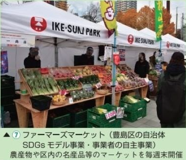 賑わい創出の例（ファーマーズマーケット）