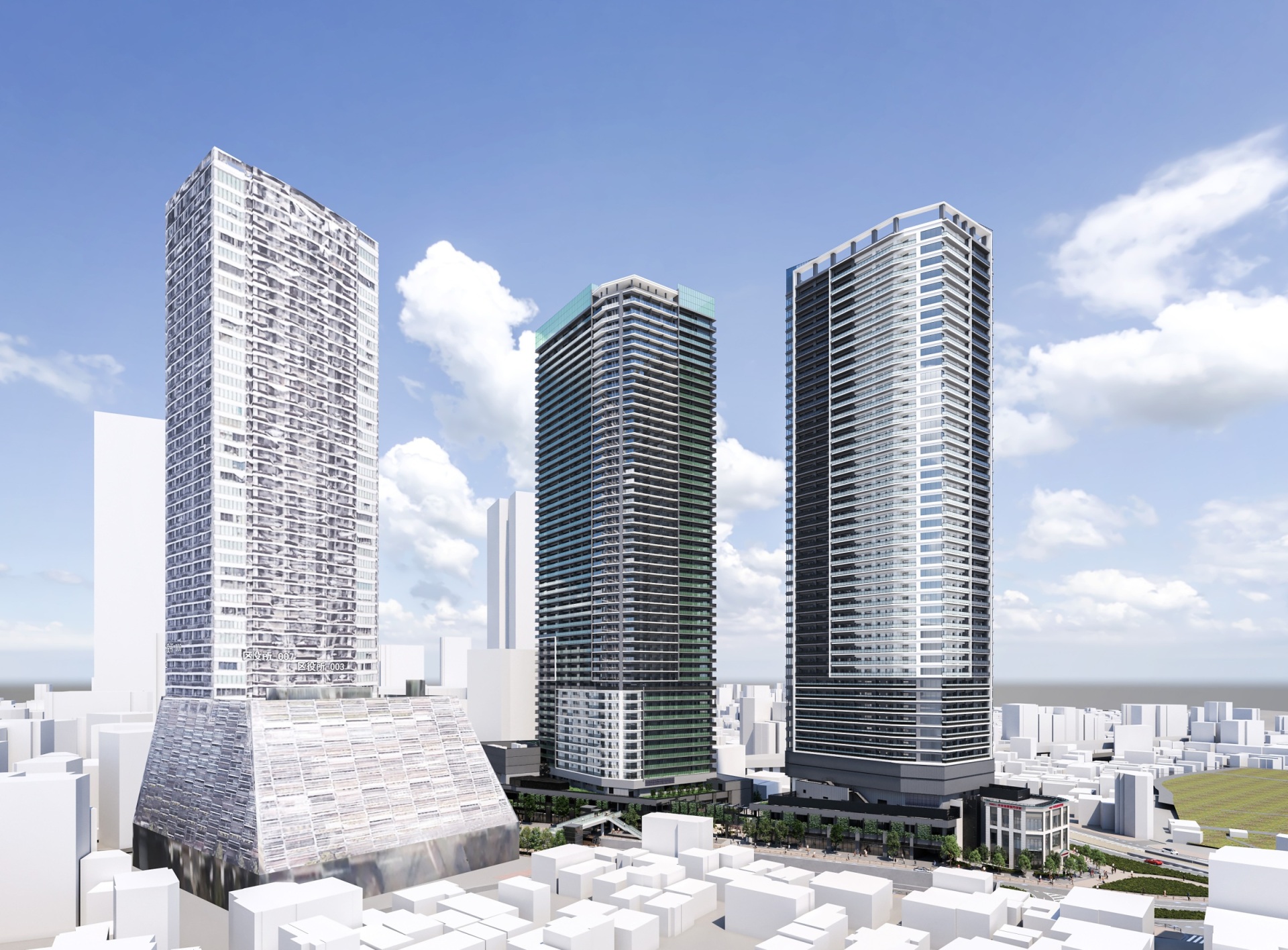 南池袋二丁目C地区イメージパース