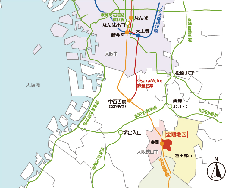 立地イメージ図