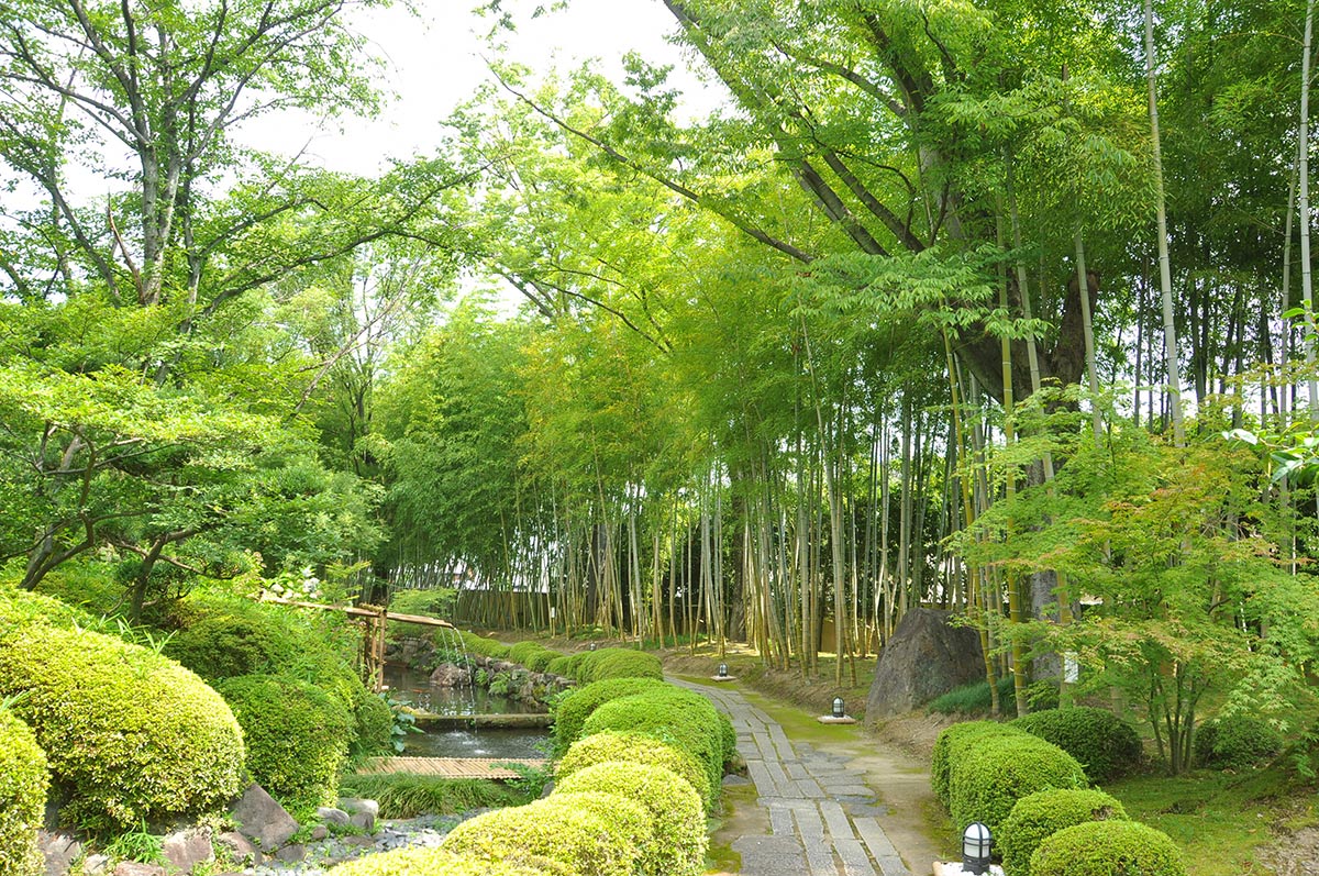 松花堂庭園（提供：八幡市）の写真