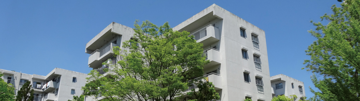 平城右京団地の外観写真