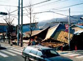 写真:地区の被災状況