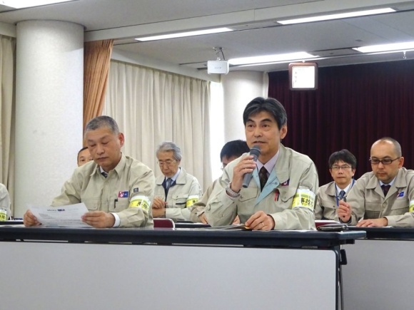 写真1:UR西日本支社 野副支社長による開始挨拶