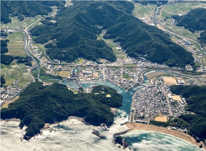 美波町航空写真